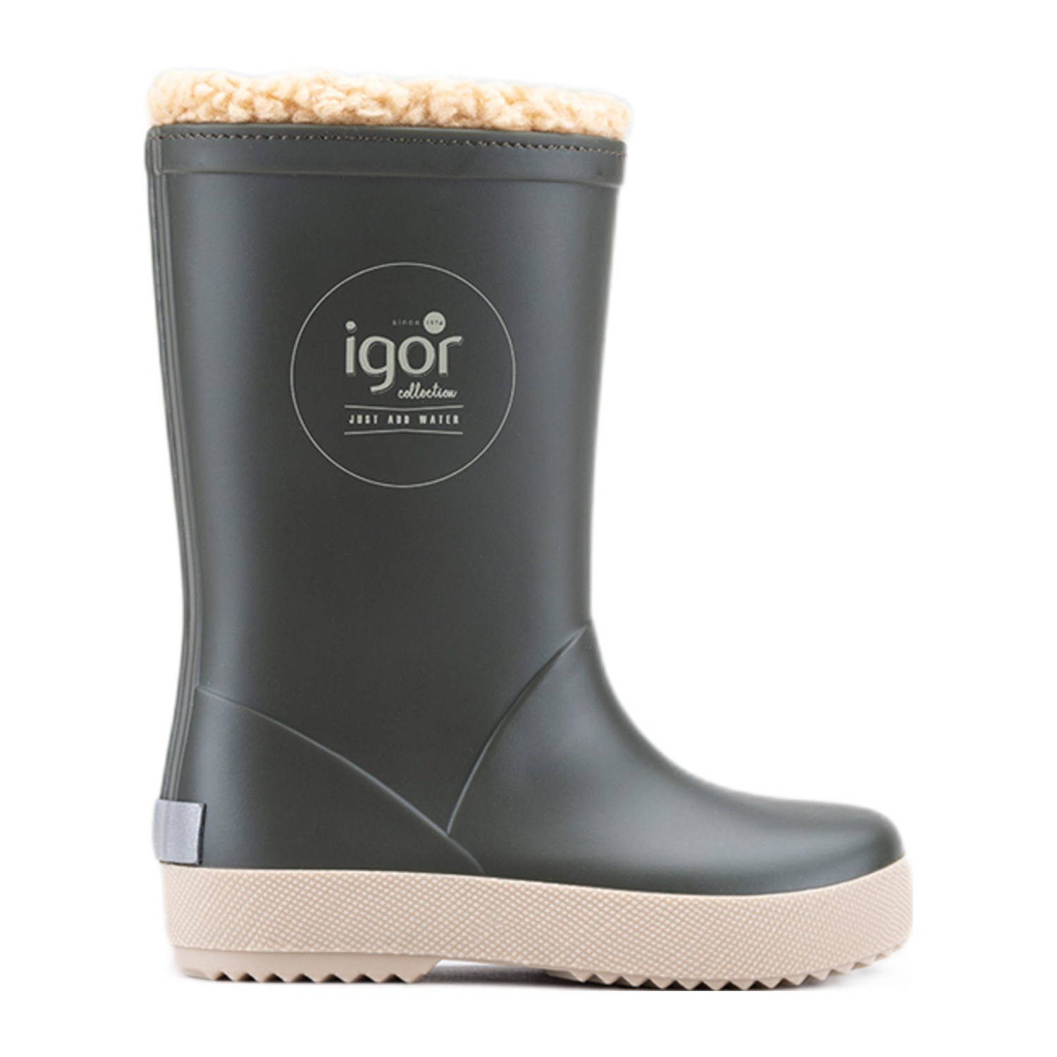 Igor Splash dk Borreguito gevoerde regenlaarzen kaki