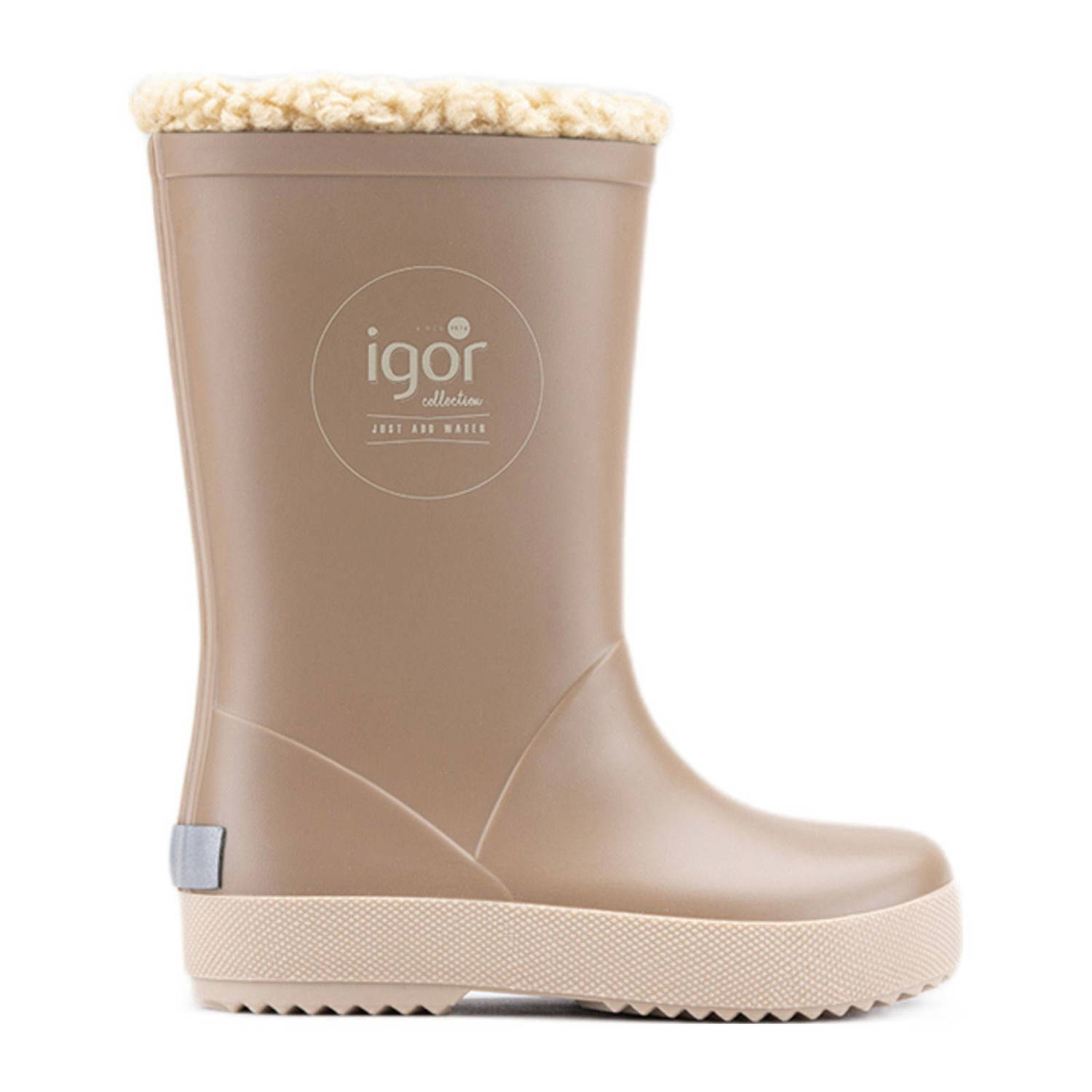 Igor Splash dk Borreguito gevoerde regenlaarzen beige