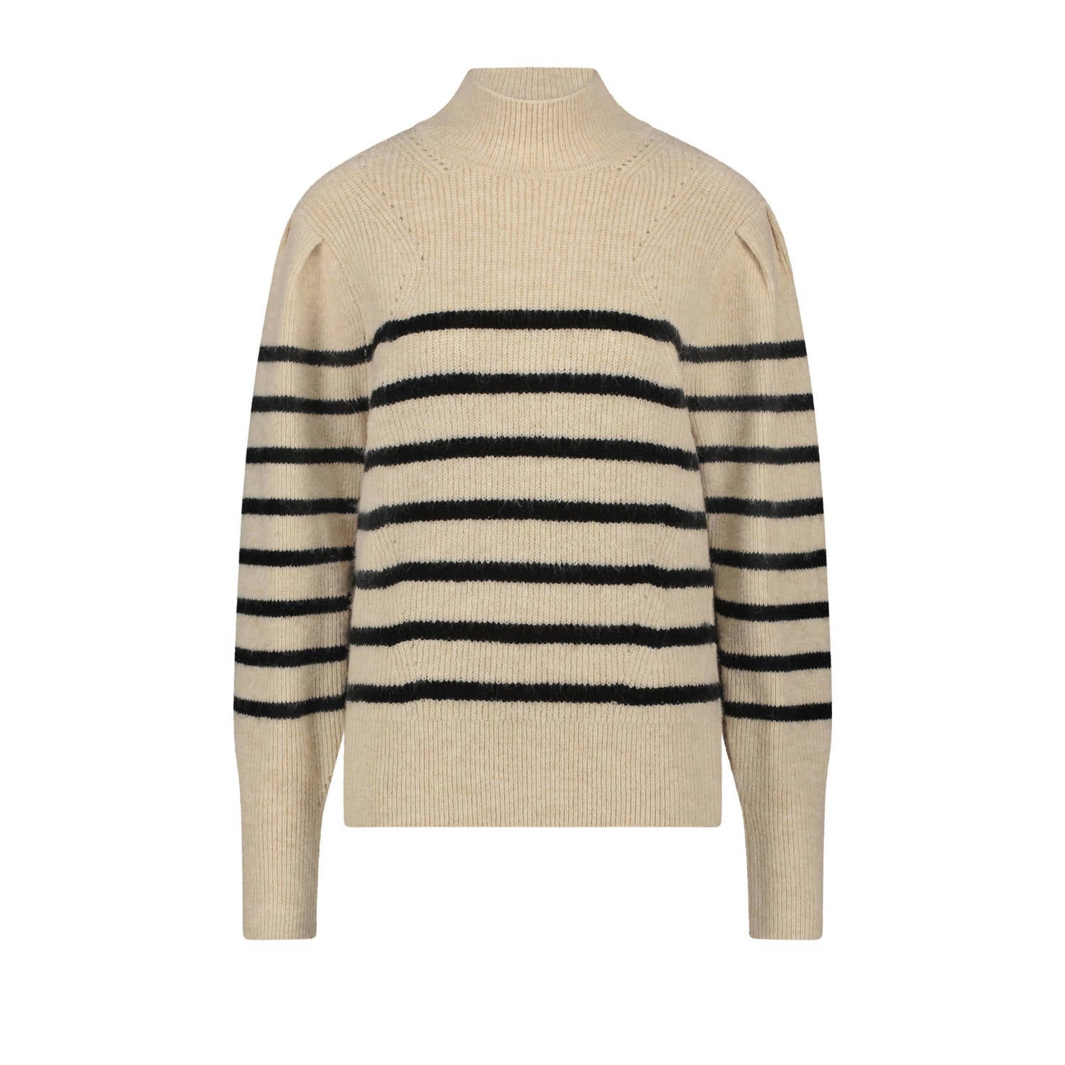 Tramontana Gestreepte Trui Pullover Beige Dames