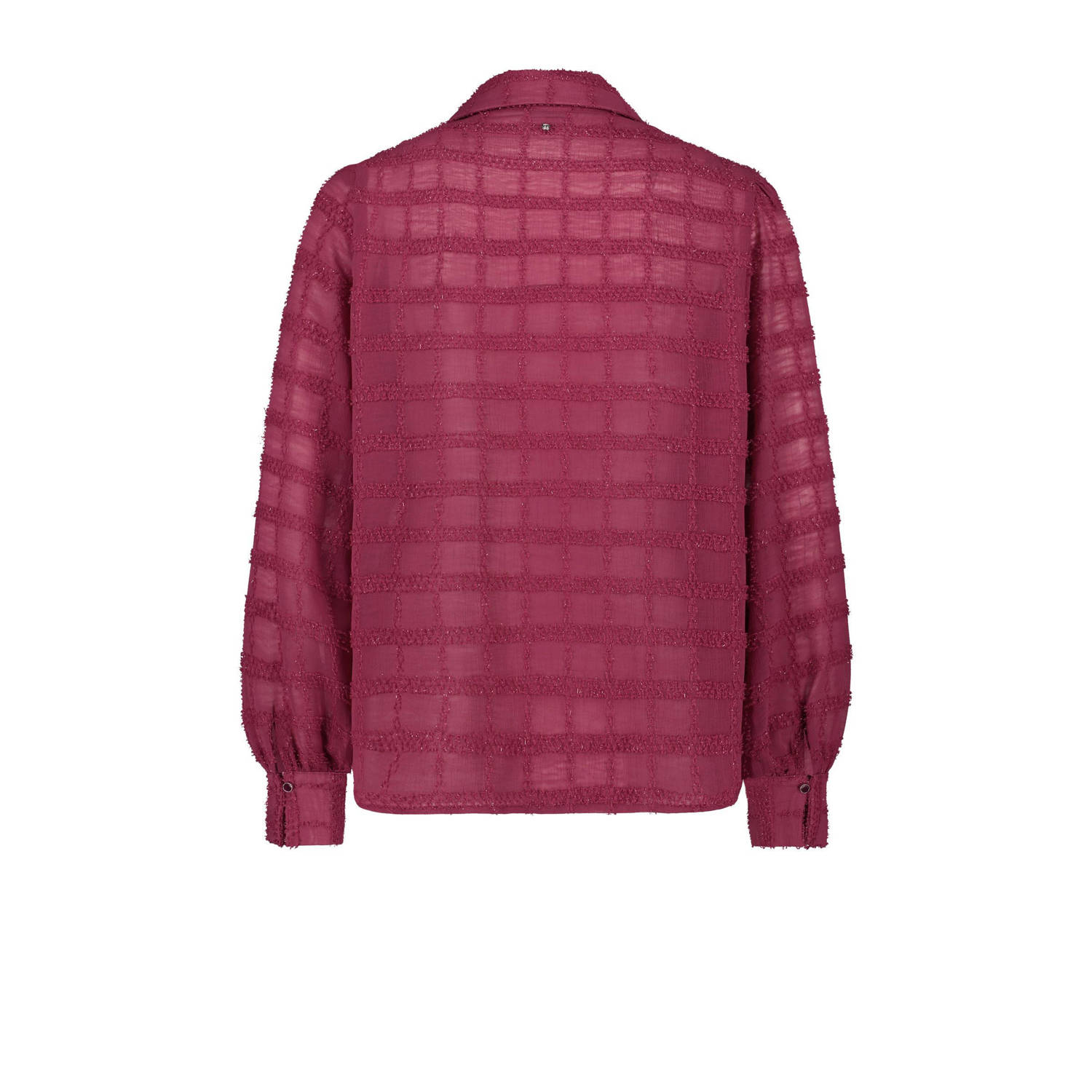 Tramontana blouse Fancy Woven rood