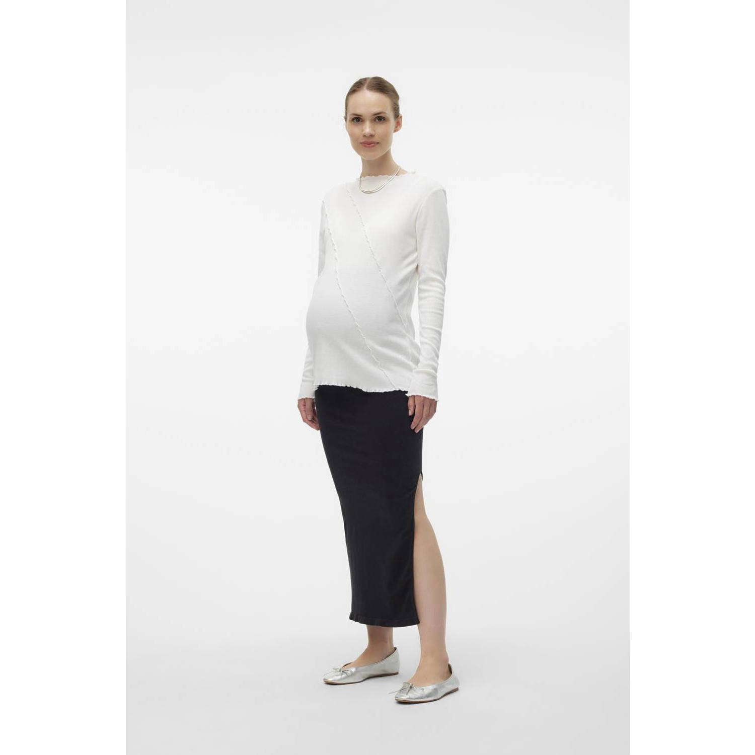 MAMALICIOUS maxi zwangerschapsrok zwart