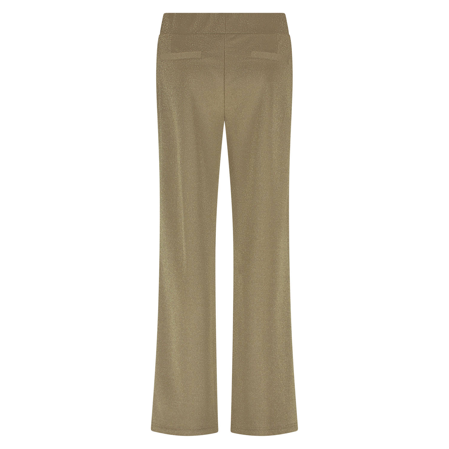 Tramontana wide leg broek Trousers Sparkle goud