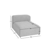 thumbnail: Studio LIVIT chaise longue Ylva