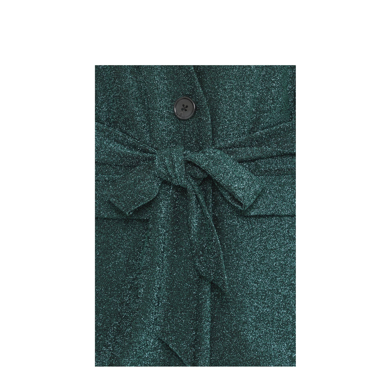 B.Young getailleerde blazer BYTACHA met glitters groen