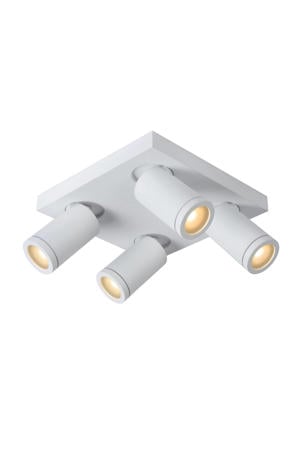 TAYLOR - Plafondspot Badkamer - LED Dim to warm - GU10 - 4x5W 2200K/3000K - IP44 - Wit  