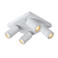 Lucide TAYLOR - Plafondspot Badkamer - LED Dim to warm - GU10 - 4x5W 2200K/3000K - IP44 - Wit
