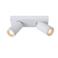 Lucide TAYLOR - Plafondspot Badkamer - LED Dim to warm - GU10 - 2x5W 2200K/3000K - IP44 - Wit
