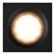 thumbnail: Lucide ZIVA - Inbouwspot Badkamer - 1xGU10 - IP44 - Zwart
