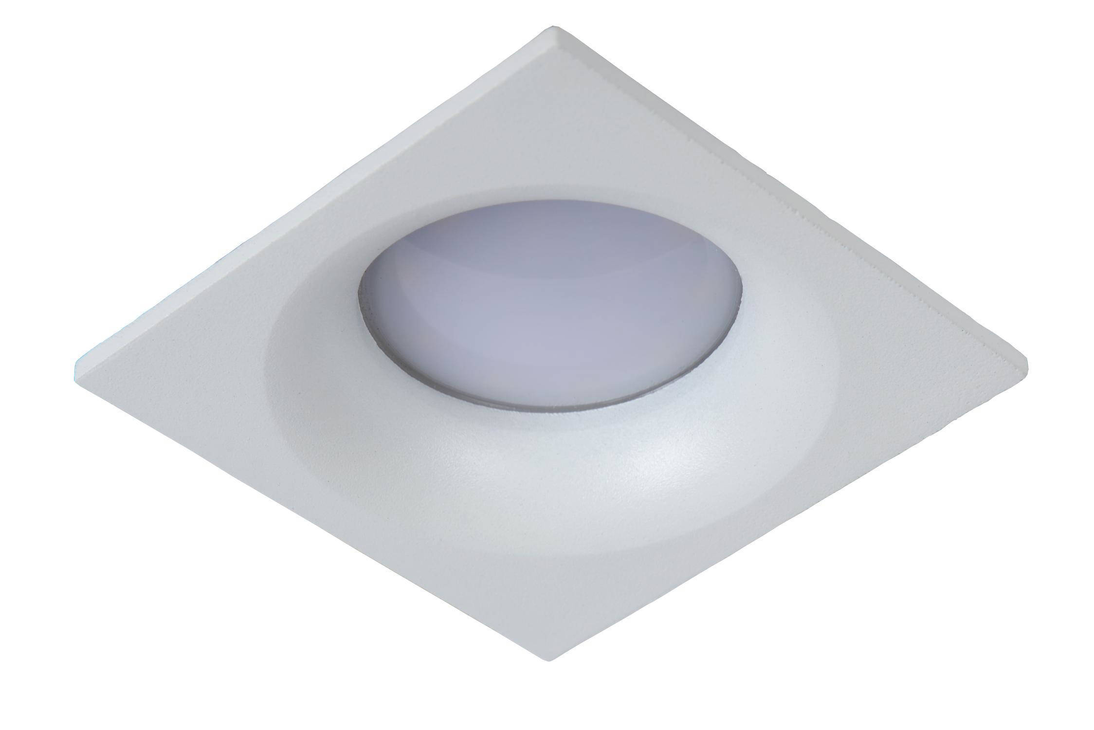 Sweet LED Aufbauleuchte 4 stück Bad eckg GU10 Alumnum weß P44
