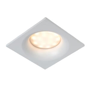 ZIVA - Inbouwspot Badkamer - 1xGU10 - IP44 - Wit