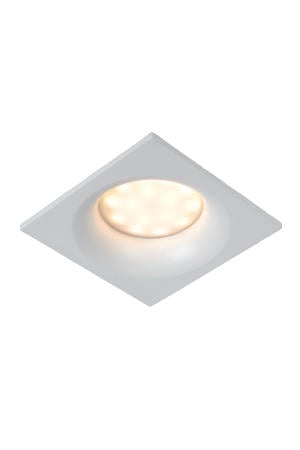 ZIVA - Inbouwspot Badkamer - 1xGU10 - IP44 - Wit