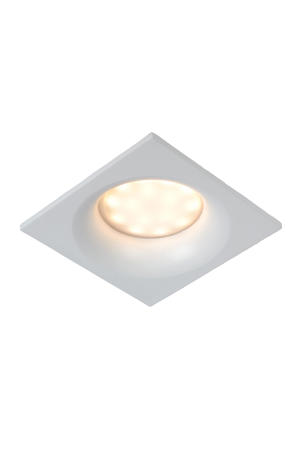 ZIVA - Inbouwspot Badkamer - 1xGU10 - IP44 - Wit  