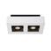 Lucide XIRAX - Plafondspot - LED Dim to warm - GU10 - 2x5W 2200K/3000K - Wit