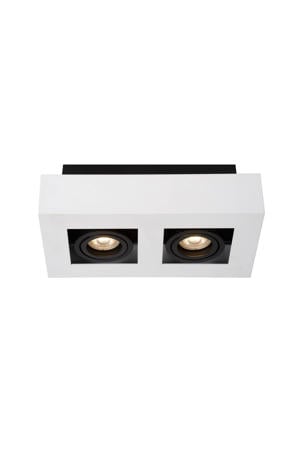 XIRAX - Plafondspot - LED Dim to warm - GU10 - 2x5W 2200K/3000K - Wit