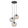 Lucide DANZA - Hanglamp - Ø50 cm - 3xE27 - Zwart