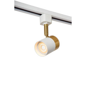 TRACK FLORIS Railspot - 1-fase Railsysteem / Railverlichting - 1xGU10 - Wit (Uitbreiding) 