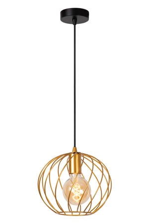 DANZA - Hanglamp - Ø25 cm - 1xE27 - Mat Goud / Messing