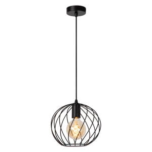 DANZA - Hanglamp - Ø25 cm - 1xE27 - Zwart