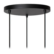 thumbnail: Lucide ROSAS - Hanglamp - Ø43 cm - 3xE27 - Zwart