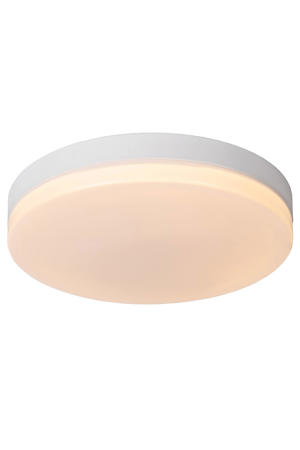 BISKIT - Plafonnière Badkamer - Ø40 cm - LED - 1x36W 2700K - IP44 - Beweging & dag/nacht sensor - Wit  