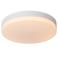 Lucide BISKIT - Plafonnière Badkamer - Ø40 cm - LED - 1x36W 2700K - IP44 - Beweging & dag/nacht sensor - Wit