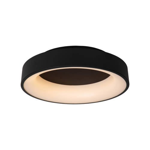 Lucide MIRAGE - Plafonnière - Ø45 cm - LED Dimb. - 1x33W 2700K - Zwart afbeelding