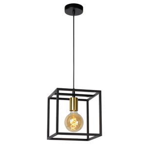 RUBEN - Hanglamp - 1xE27 - Zwart