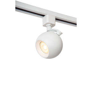 TRACK FAVORI Railspot - 1-fase Railsysteem / Railverlichting - 1xGU10 - Wit (Uitbreiding)