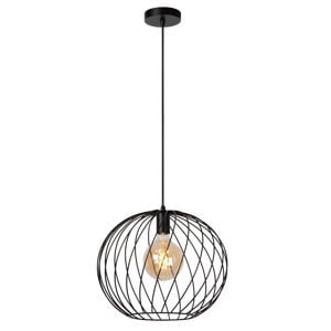 DANZA - Hanglamp - Ø40 cm - 1xE27 - Zwart