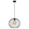 Lucide DANZA - Hanglamp - Ø40 cm - 1xE27 - Zwart