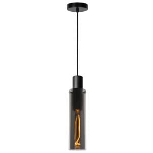 ORLANDO - Hanglamp - Ø10 cm - 1xE27 - Fumé