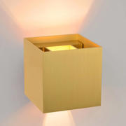 thumbnail: Lucide XIO - Wandlamp - LED Dimb. - G9 - 1x4W 2700K - Verstelbare stralingshoek - Mat Goud / Messing