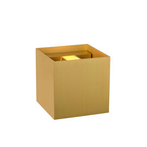 XIO - Wandlamp - LED Dimb. - G9 - 1x4W 2700K - Verstelbare stralingshoek - Mat Goud / Messing
