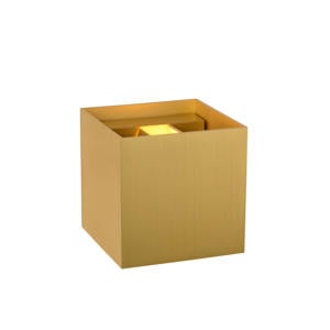 XIO - Wandlamp - LED Dimb. - G9 - 1x4W 2700K - Verstelbare stralingshoek - Mat Goud / Messing