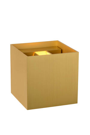 XIO - Wandlamp - LED Dimb. - G9 - 1x4W 2700K - Verstelbare stralingshoek - Mat Goud / Messing