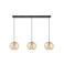 Lucide DANZA - Hanglamp - 3xE27 - Mat Goud / Messing