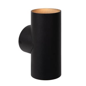 BONDI - Wandspot / Wandlamp - 2xGU10 - Zwart