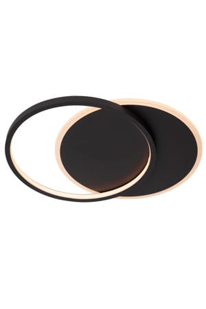 AXELLE - Plafonnière - LED Dimb. - 1x24W 2700K - 3 StepDim - Zwart