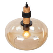 thumbnail: Lucide ILONA - Hanglamp - Ø30 cm - 1xE27 - Amber