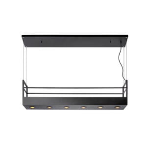 MIRAVELLE - Hanglamp - 6xGU10 - Zwart