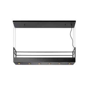 MIRAVELLE - Hanglamp - 6xGU10 - Zwart