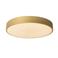 Lucide UNAR - Plafonnière - Ø39,5 cm - LED Dimb. - 1x24W 2700K - 3 StepDim - Mat Goud / Messing