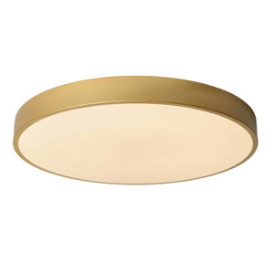 UNAR - Plafonnière - Ø49,5 cm - LED Dimb. - 1x36W 2700K - 3 StepDim - Mat Goud / Messing