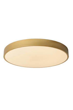 UNAR - Plafonnière - Ø49,5 cm - LED Dimb. - 1x36W 2700K - 3 StepDim - Mat Goud / Messing