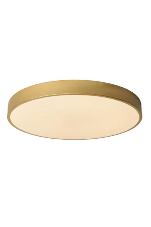 UNAR - Plafonnière - Ø49,5 cm - LED Dimb. - 1x36W 2700K - 3 StepDim - Mat Goud / Messing