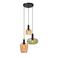 Lucide ILONA - Hanglamp - 3xE27 - Zwart