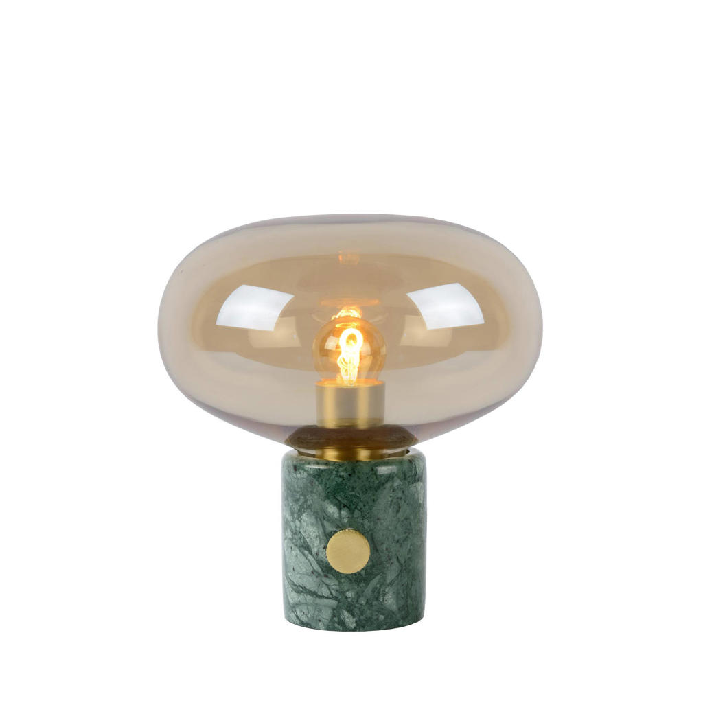 Lucide CHARLIZE - Tafellamp - Ø23 cm - 1xE27 - Amber