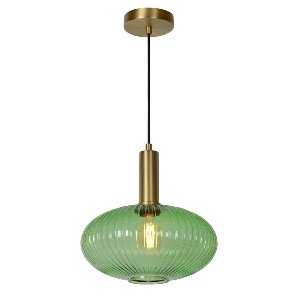 Lucide MALOTO - Hanglamp - Ø30 cm - 1xE27 - Groen