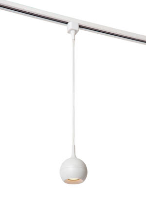 TRACK FAVORI Hanglamp - 1-fase Railsysteem / Railverlichting - 1xGU10 - Wit (Uitbreiding)