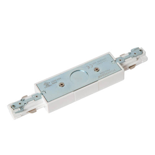 Lucide TRACK Startvoeding - 1-fase railsysteem / Railverlichting - Dubbel - Zwart (Uitbreiding) afbeelding